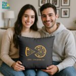 Pizza Pillow You Complete Me | Valentine's gift Couples Home Decor