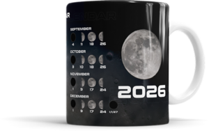 Moon phases custom mug